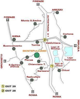 Albergo Il Borghetto Montepulciano Stazione Eksteriør billede